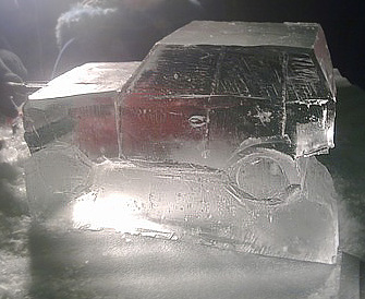 Range Rover изо льда