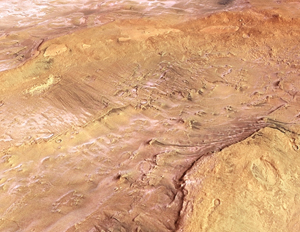 Фотографии ледяных скульптур на Марсе