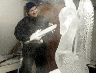 Липецк под Новый год украсит невообразимая ледяная скульптура
