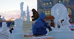 Ледовый городок Сказки русской зимы
