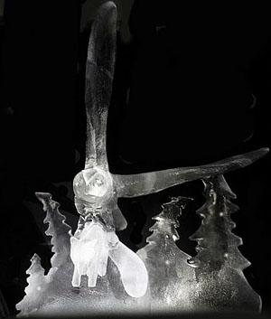 Ледяные скульптуры от Джейми Вардлея