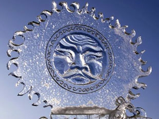Конкурс ледовой скульптуры на Байкале