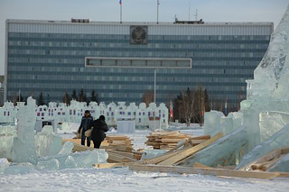 Ледовый городок-2015 в Перми