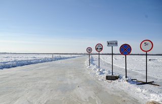 В Татарстане заработали оборудованные ледовые переправы