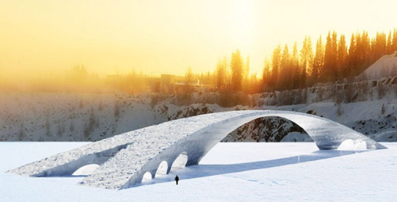50-метровый мост изо льда