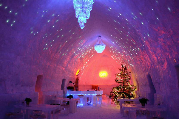Лучшие ледяные отели на рождественские праздники