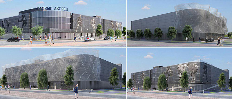 В Москве построят Ледовый дворец с фасадом 3D