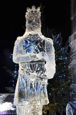 Ледяное приключение - выставка ледяных скульптур в Шотландии