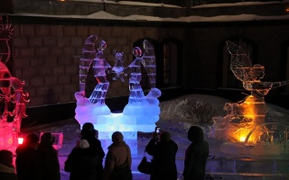 Скульпторы России создадут ледовые фигуры Ангелов и Архангелов