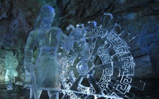 Удивительные ледяные скульптуры из подземелья парка Рускеала поразили людей