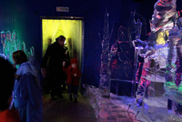 Новый год в Москве - галерея ледяной скульптуры